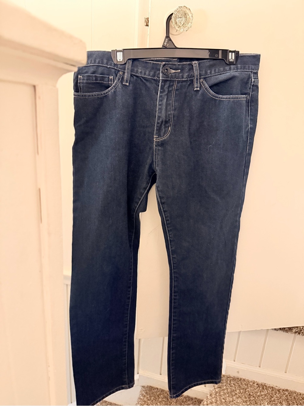 Guess Men's Dark Indigo Slim Straight Jeans